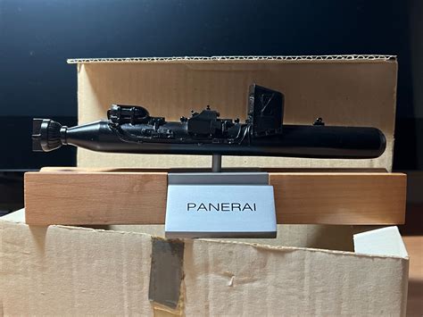 panerai pig submarine display|Panerai Store Display S.L.C Maiale (Pig) Submarine 1940.